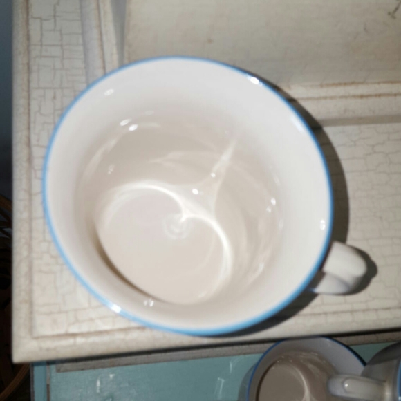 Vintage NEWCOR STONEWARE Mugs Set of 7 - Picture 8 of 8